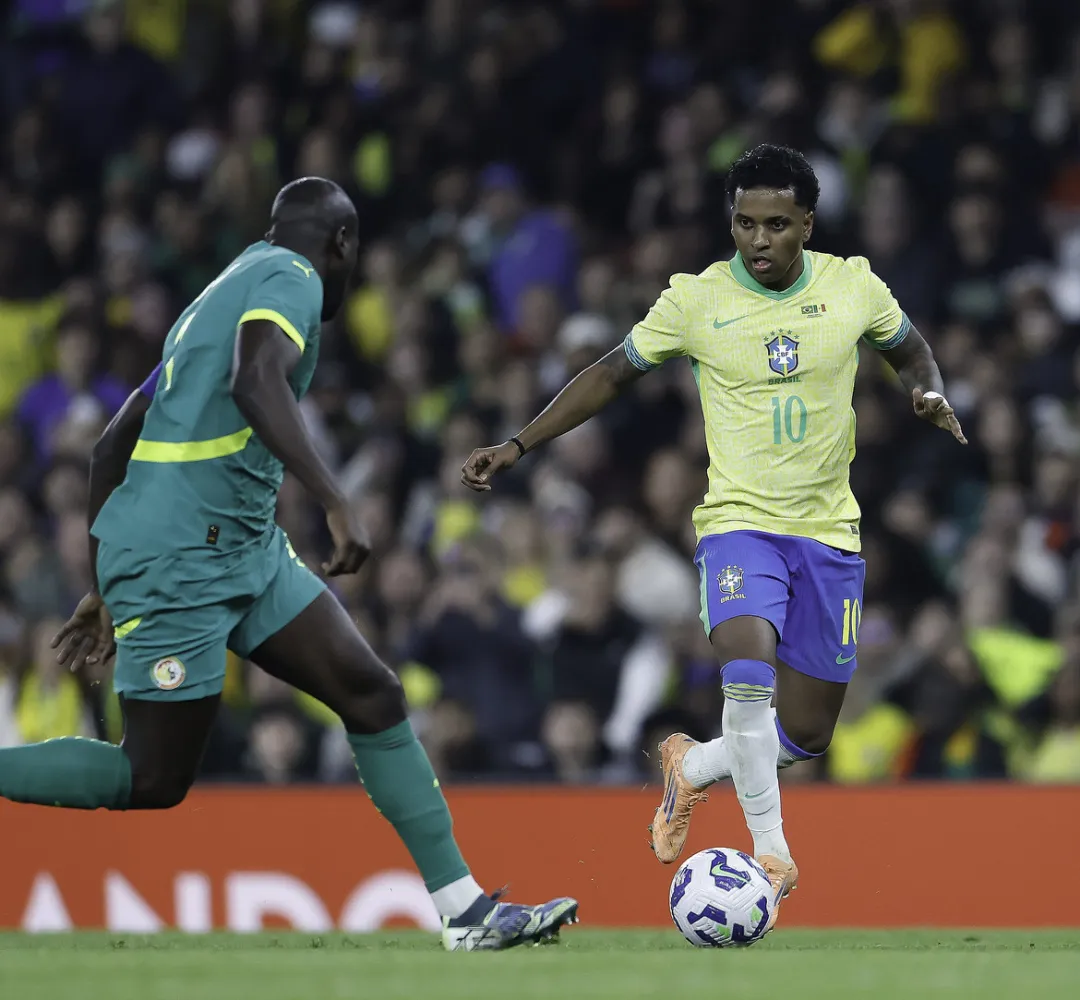 O Brasil conquistou uma boa vitória sobre Senegal