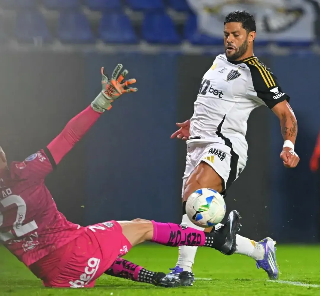 Hulk, em lance do gol do Galo