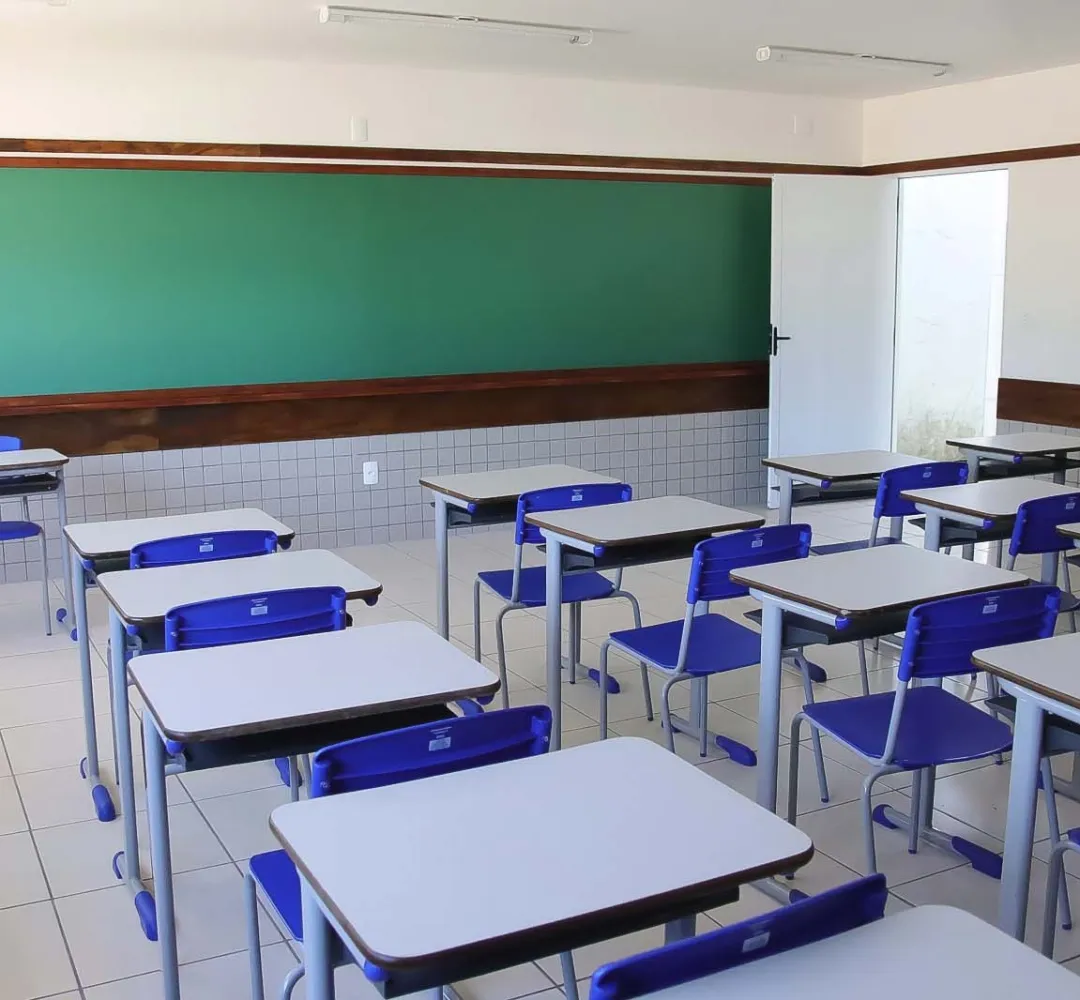 Sala de aula vazia