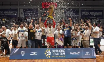 Pato Futsal conquista o tetra do Paranaense da Série Ouro