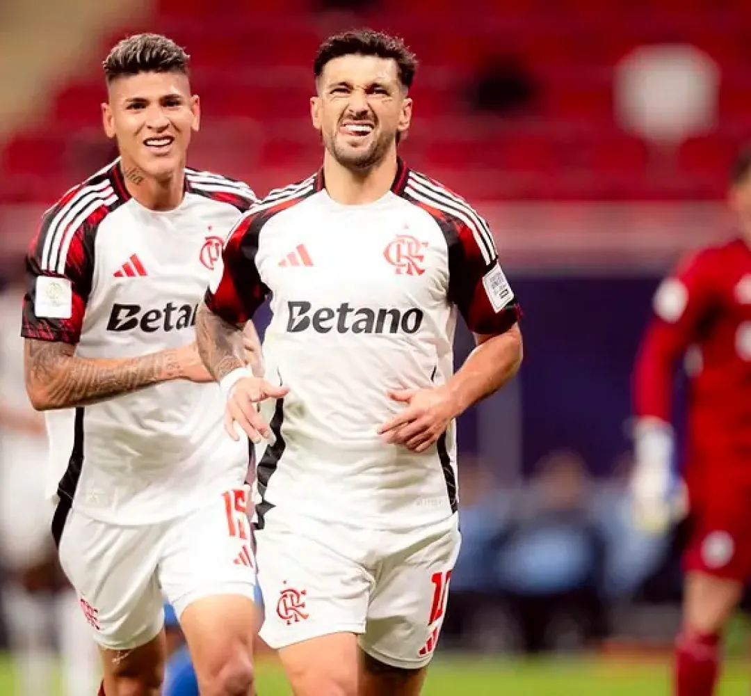 O Flamengo venceu o Cruz Azul