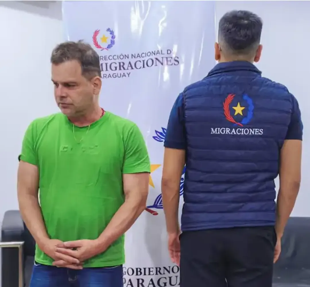 Silvio Vasques preso no Paraguai