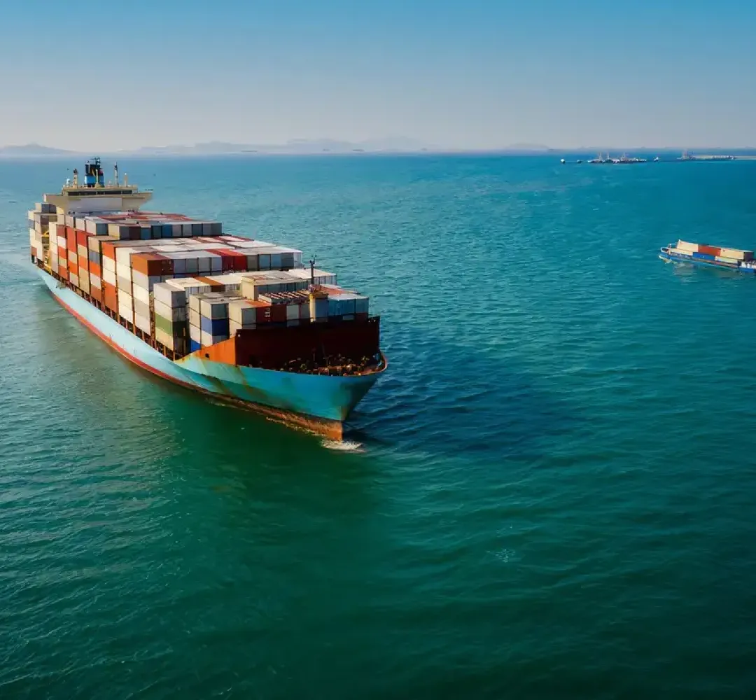 Navio exportação