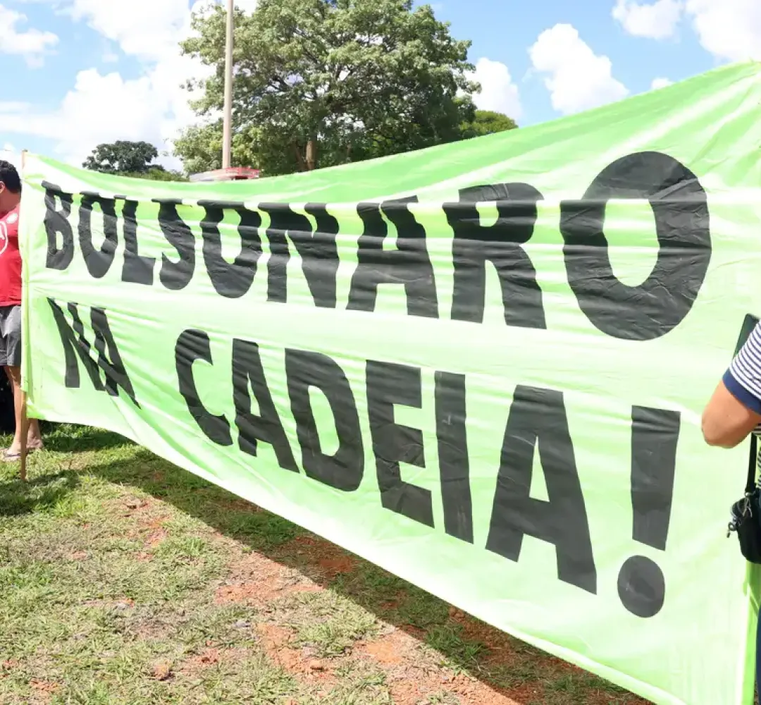 Protesto contra o 8 de janeiro