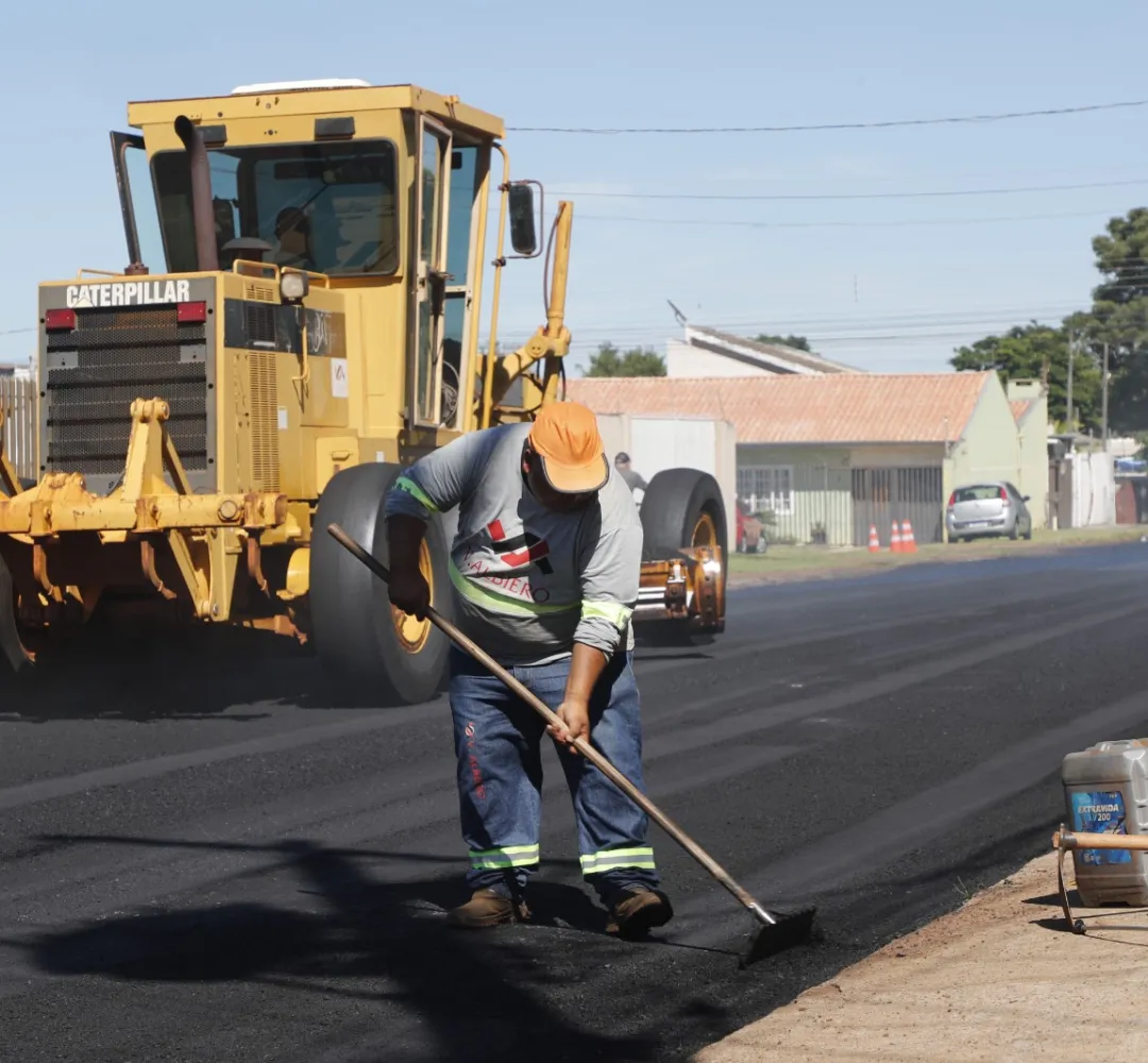 reperfilamento de 400 ruas em Cascavel