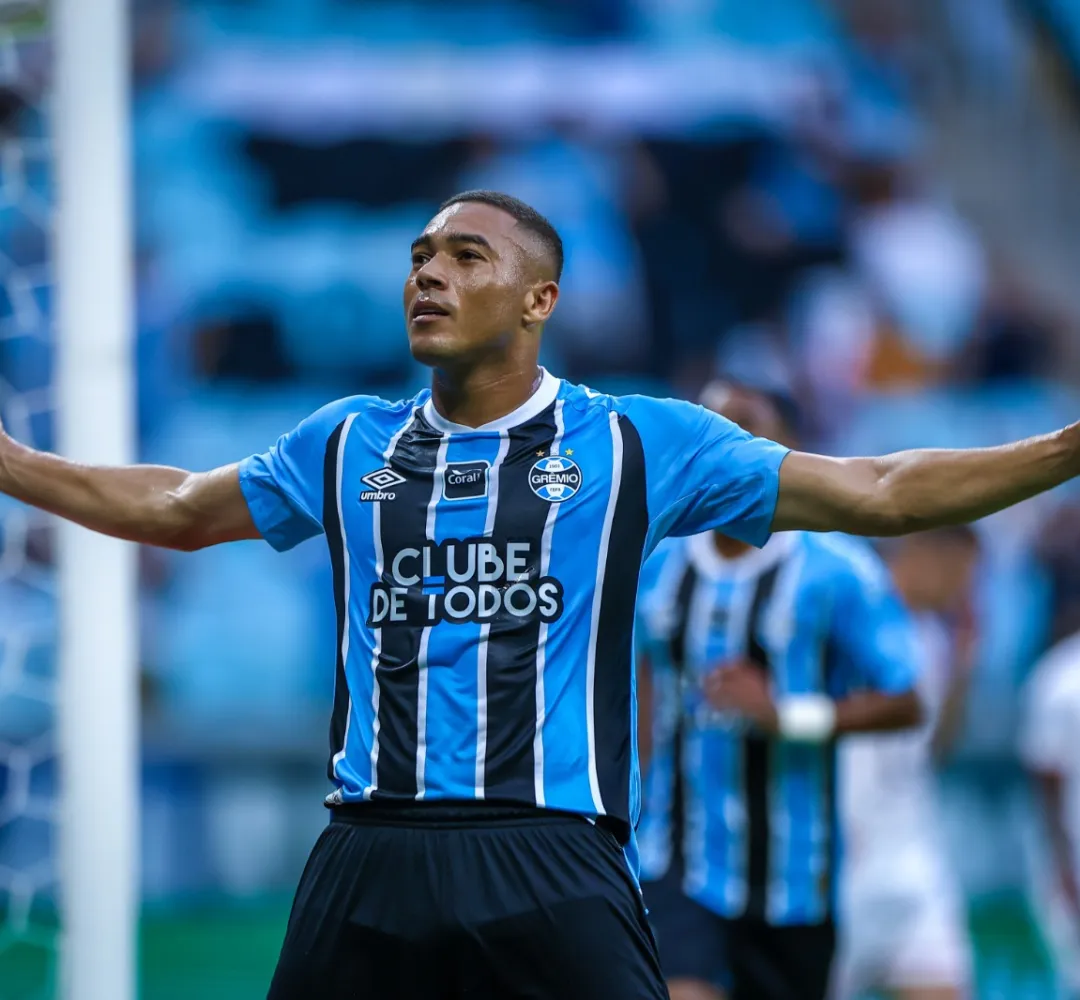 O Grêmio venceu o seu último jogo de goleada