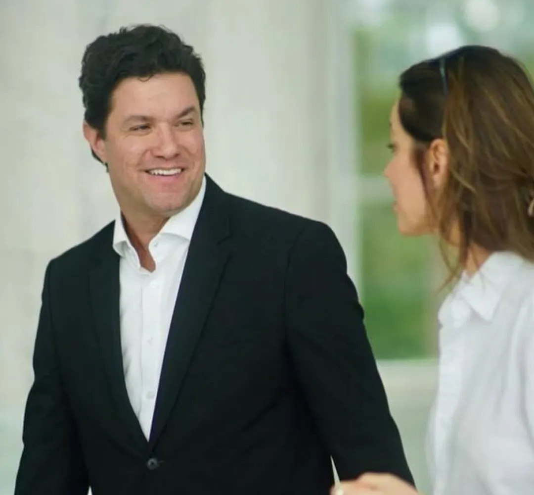 Guto Silva e sua publicitária Scheila