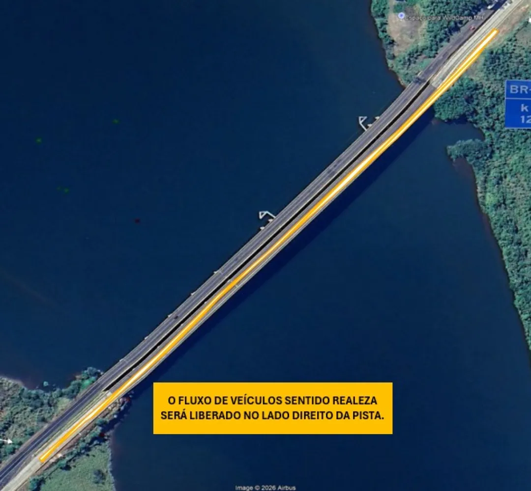 Liberação Ponte Rio Iguaçu