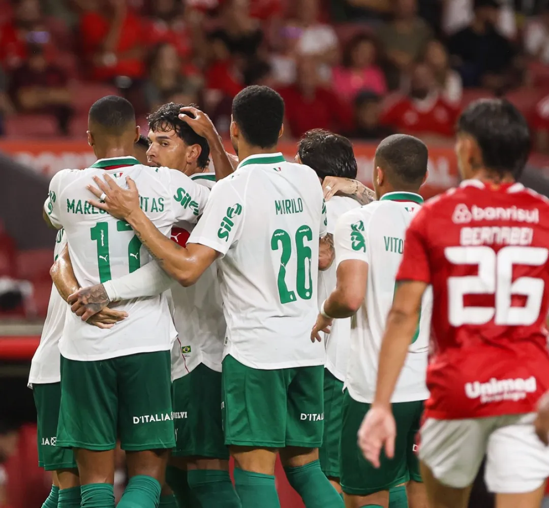 O Verdão vem de vitória sobre o Inter fora de casa