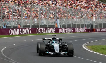 Resultado F1: Russell vence, Antonelli é 2º e Gabriel Bortoleto marca pontos para a Audi