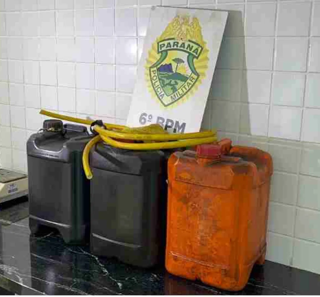 Servidor é detido desviado diesel em Cascavel