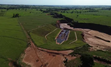 Obra da Itaipu avança para conter erosão em Loanda