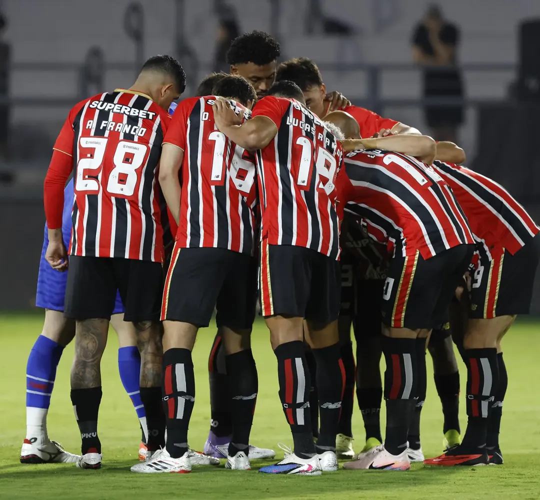 O São Paulo é o líder do Brasileirão