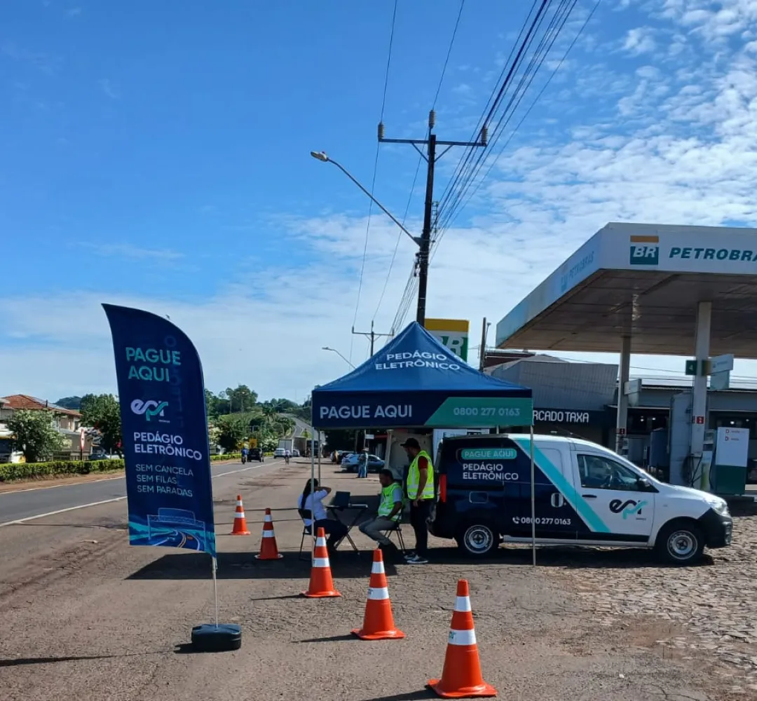 EPR Iguaçu apresenta pagamento pedágio eletrônico