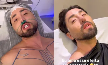 Rico Melquiades gasta R$ 150 mil em novas cirurgias plásticas: "Não gosto de academia"