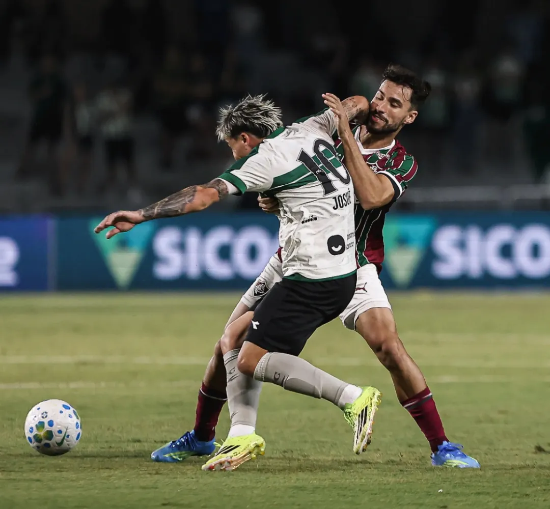 O Flu jogou contra o Coxa no sábado