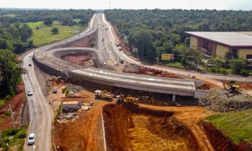 Obra de duplicação da Rodovia das Cataratas atinge 84% de execução