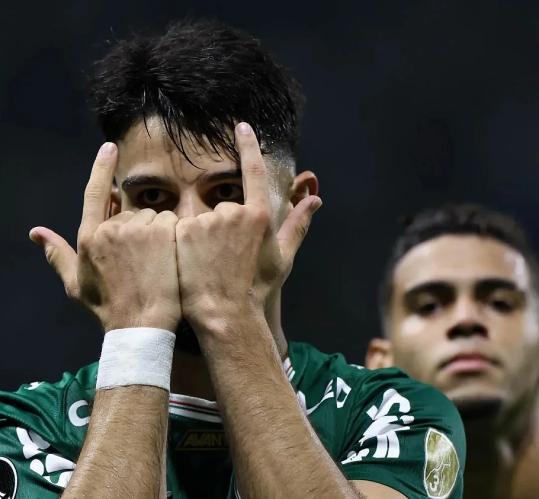Flaco Lopez voltou a marcar pelo Verdão