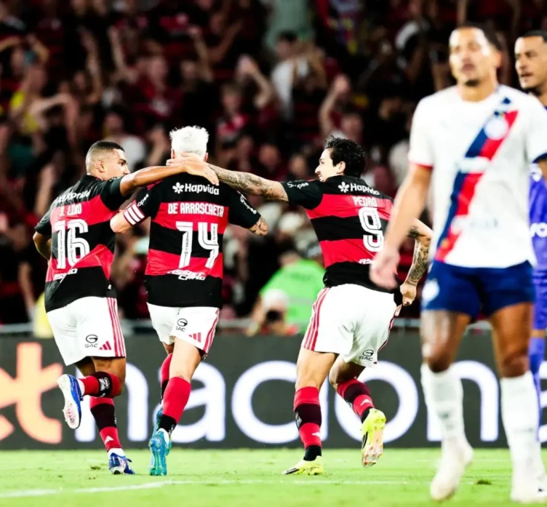 O Fla vem de vitória sobre o Bahia