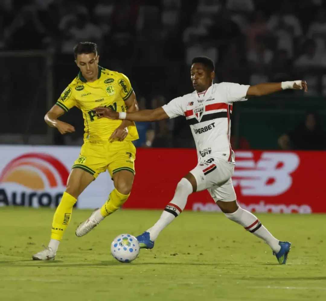 O São Paulo venceu o Mirassol