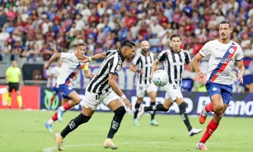 Santos é dominado no segundo tempo e cede empate ao Bahia após abrir dois gols