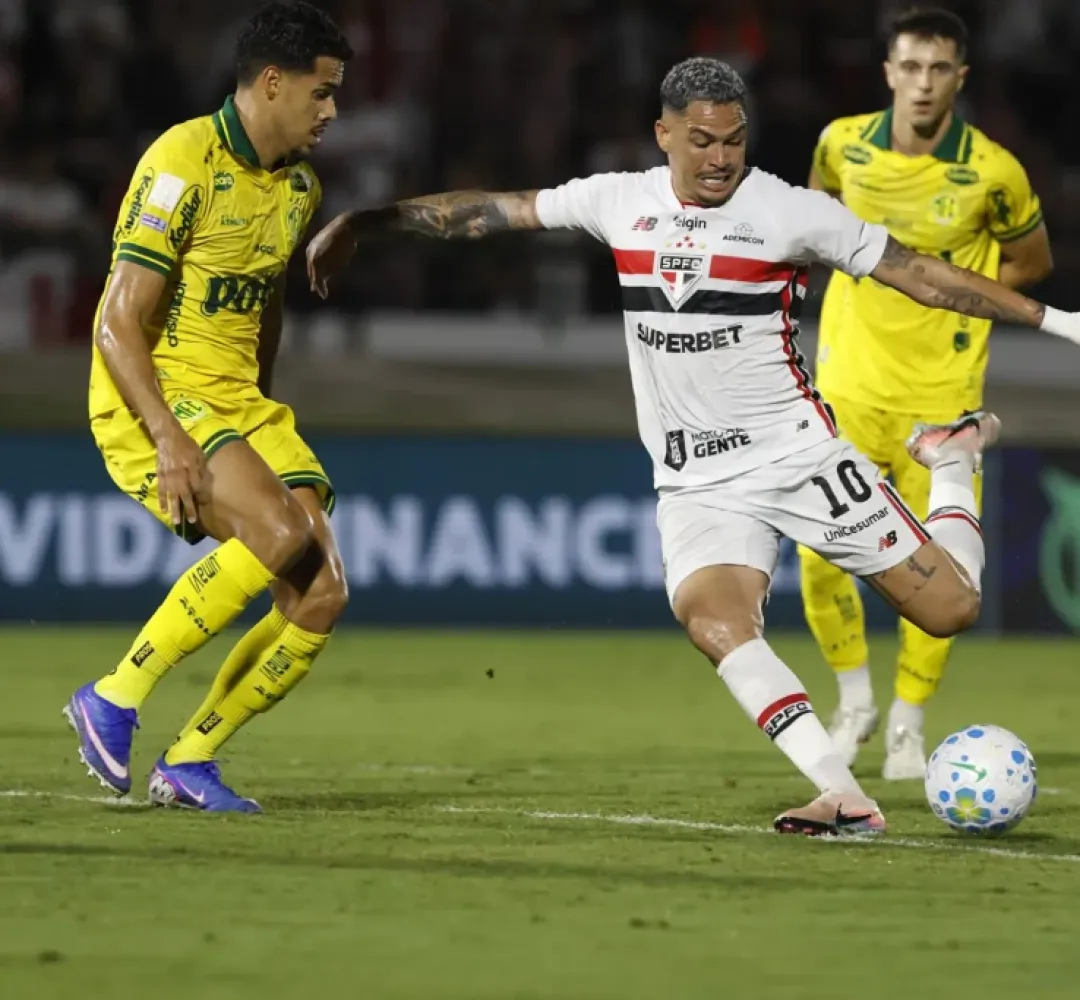 O São Paulo venceu o Mirassol