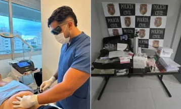 Influenciador é preso por se passar por médico e realizar procedimentos invasivos no litoral de SP