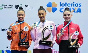 Paranaense Bárbara Domingos conquista 12º título brasileiro de Ginástica Rítmica