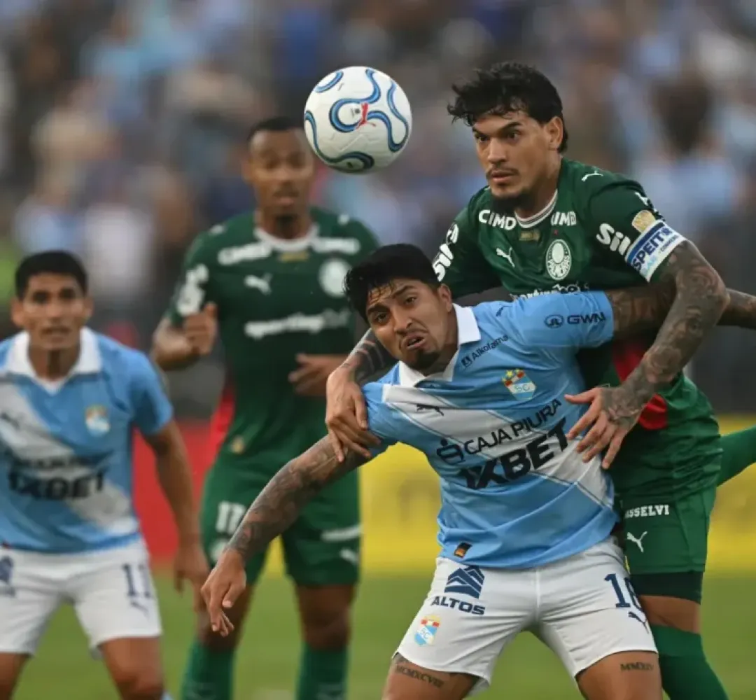 O Verdão venceu o Sporting Cristal