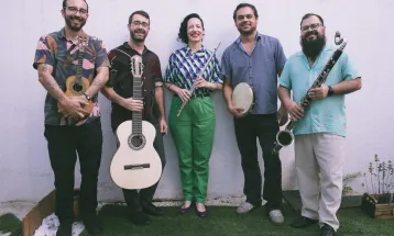 Grupo Choro Cruzado apresenta clássicos da música brasileira no Teatro do Paiol