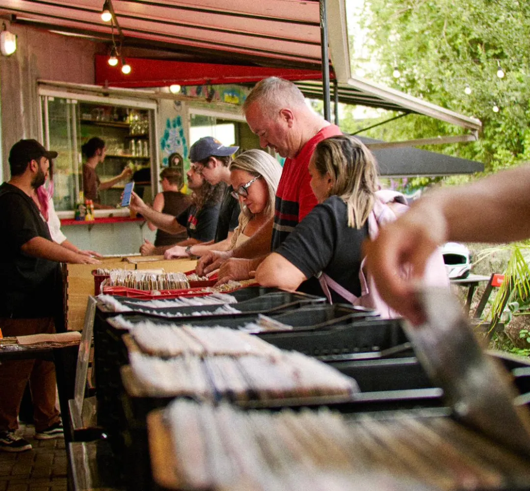 Feira disco de vinil