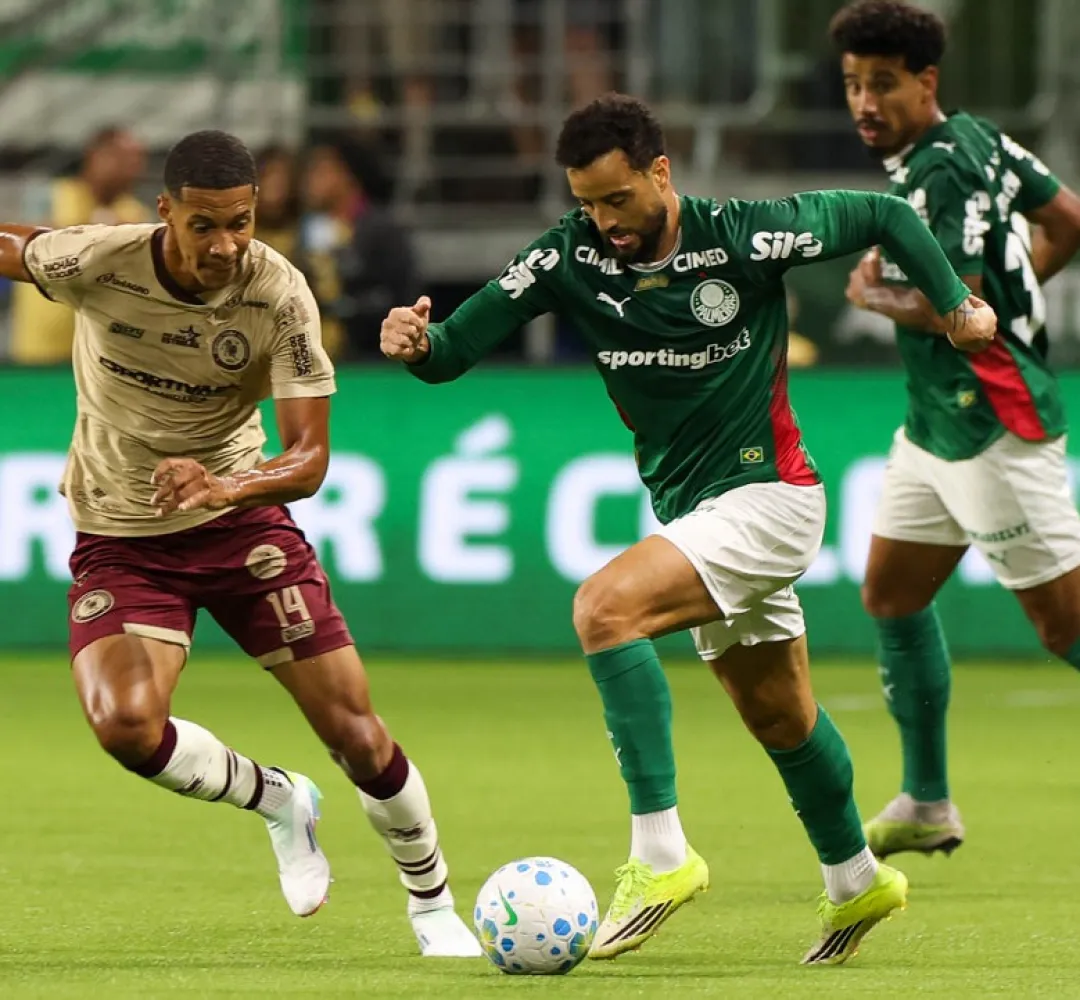 O Palmeiras tem grande vantagem