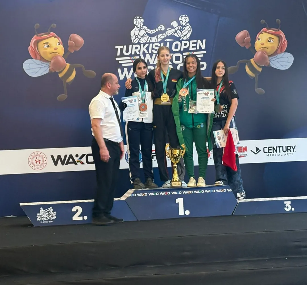 Vitória competiu na Turquia