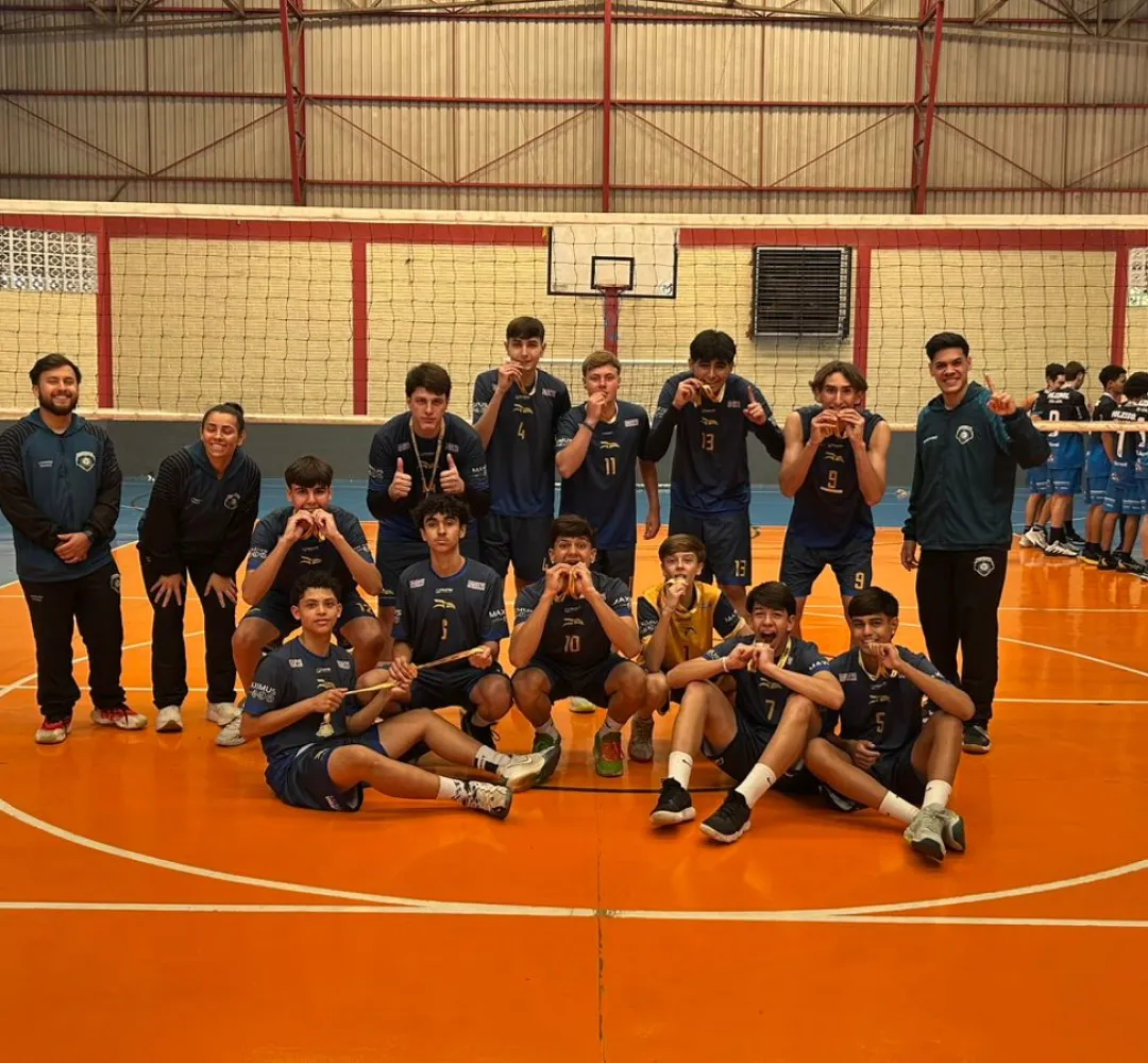 Os garotos são campeões dos JEPS