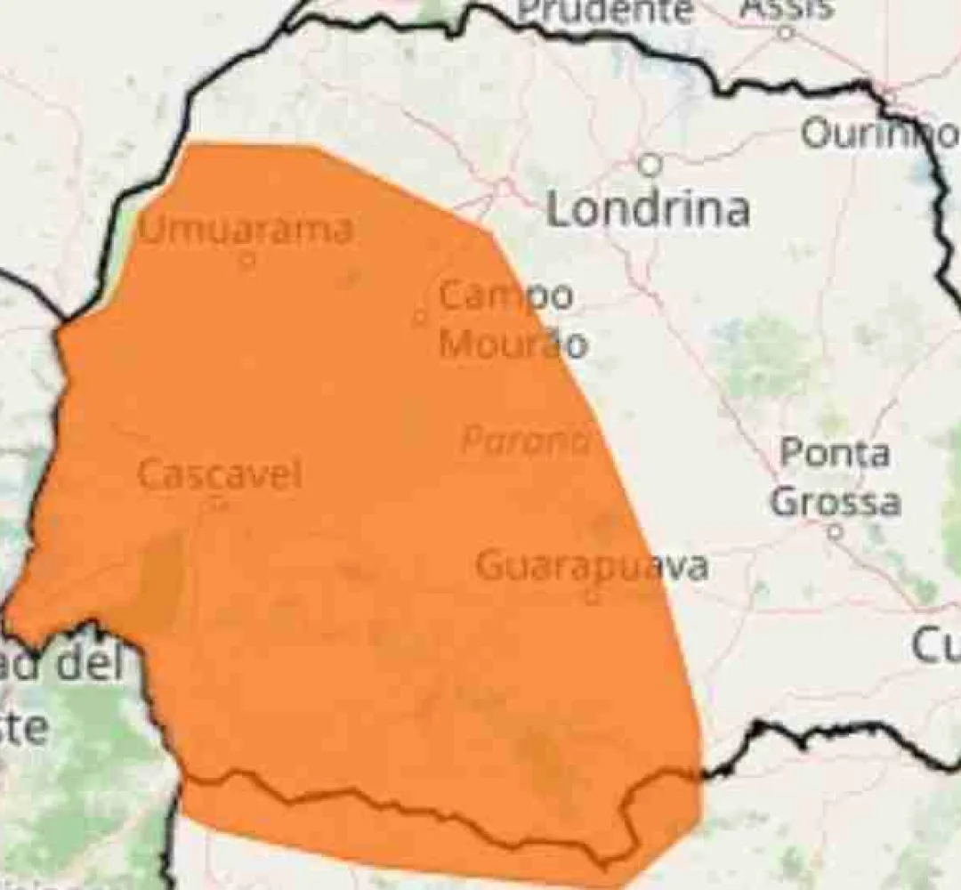 Inmet alerta temporal