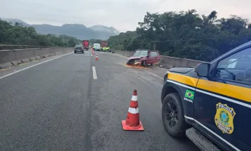 Acidente com morte na BR-277 em Paranaguá foi causado por capô que abriu