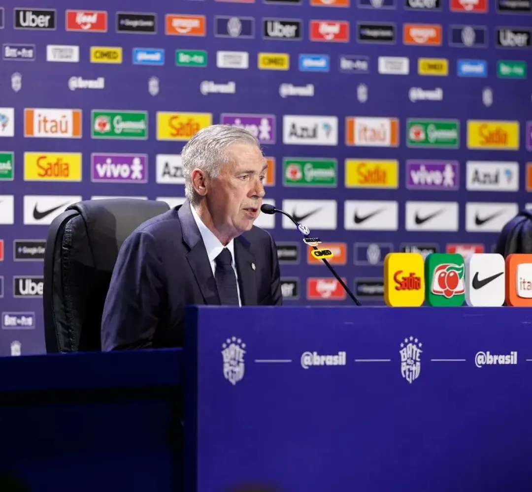 Carlo Ancelotti, técnico da Seleção