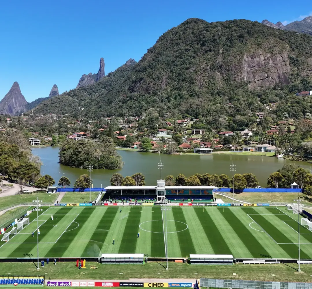 A Seleção se prepara na Granja Comary