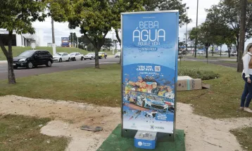 Avenidas Brasil e Tancredo Neves ganham pontos de hidratação