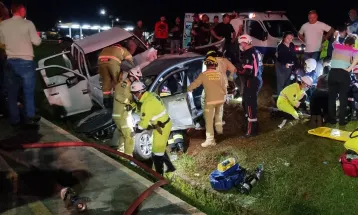 Identificadas vítimas fatais de grave acidente na BR-277 em Santa Tereza do Oeste
