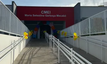 Novo CMEI do bairro Maria Luiza começa a atender crianças nesta segunda-feira e