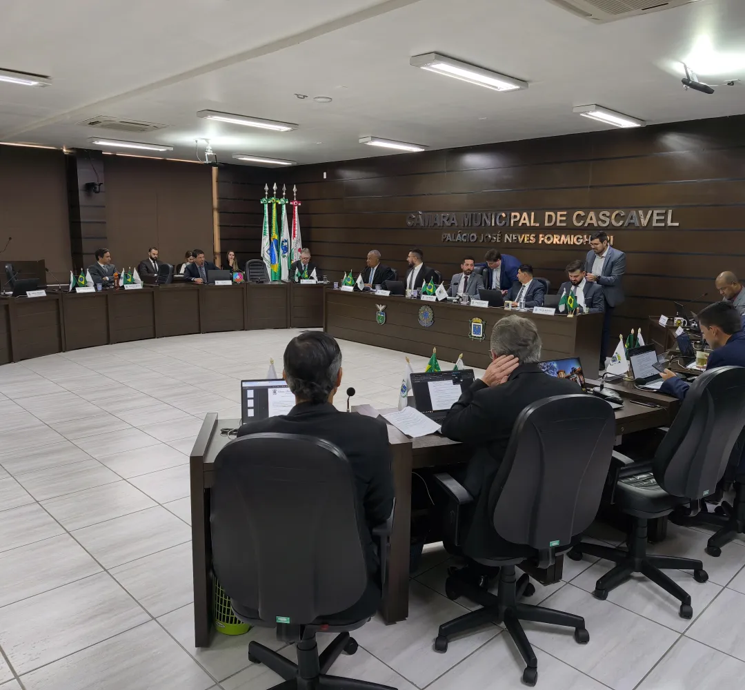 Sessão da Câmara Vereadores