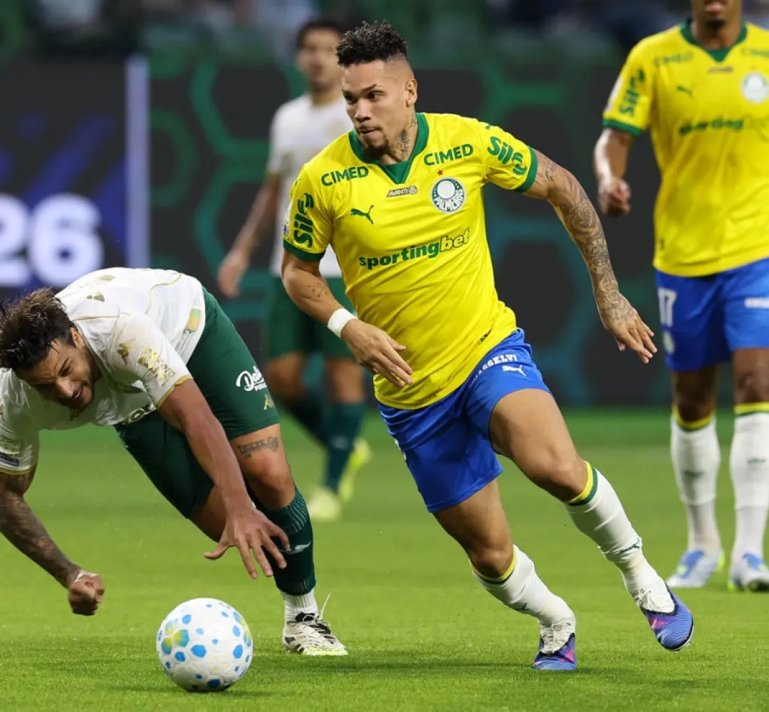 Paulinho marcou o gol da vitória do Verdão