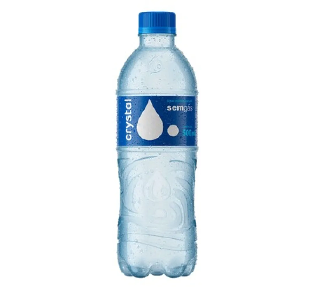 Aniva manda recolher água Crystal por bactéria
