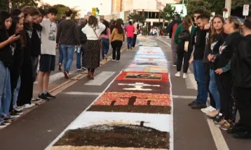 Corpus Christi em Cascavel deve reunir 10 mil fiéis e terá tapete de 2 km