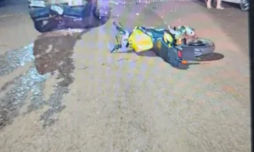Motociclista morre após colisão frontal com carro em Corbélia; motorista é preso por suspeita de embriaguez