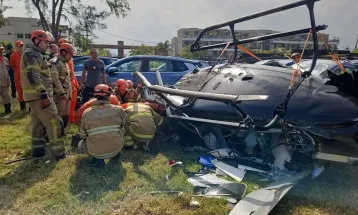 Anac investiga se helicóptero de acidente com 6 mortos no Rio era clandestino