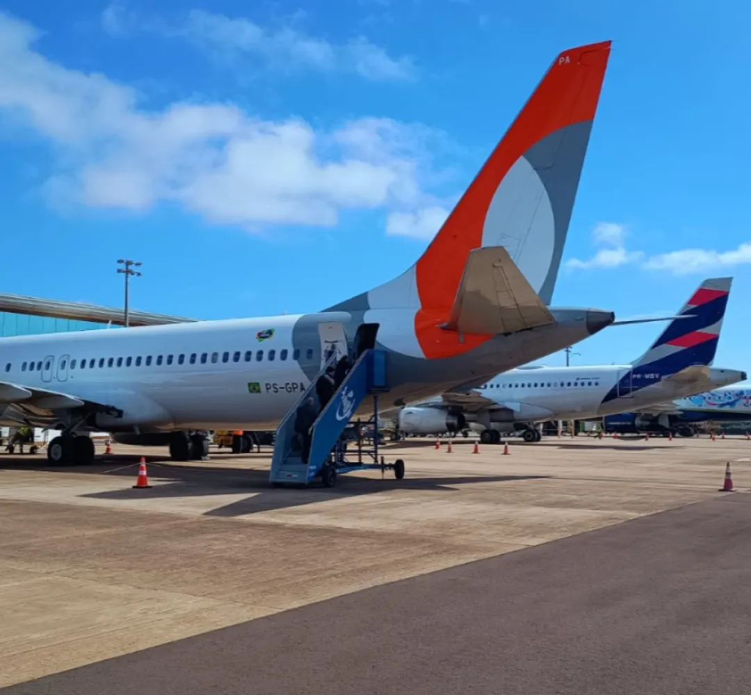 Novos voos aeroporto de Cascavel