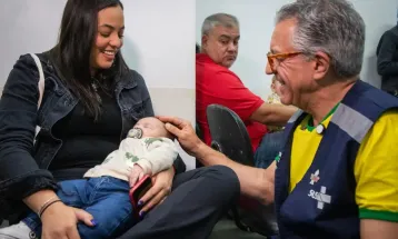 Ministério da Saúde começa a vacinar crianças com a Pneumo 20