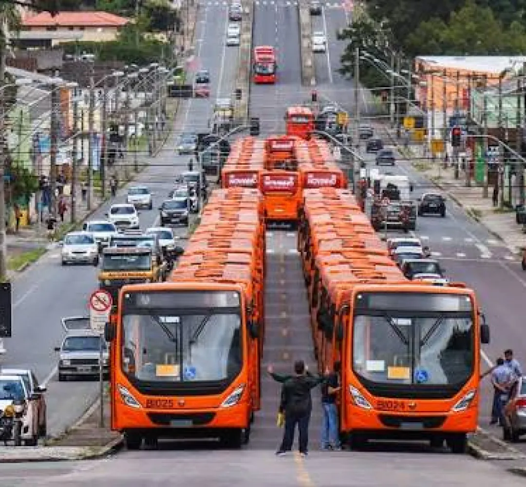 Suspenção transporte coletivo Curitiba é negada
